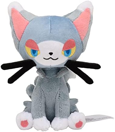 Pokemon Center Sitting Cuties Glameow Plush 431 - Generation 4-6 in