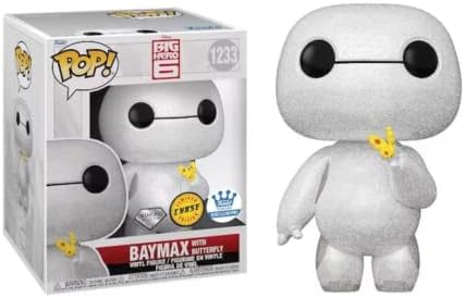 Funko POP Big Hero 6 - Baymax with Butterfly 6 Diamond Collection Chase Super Sized