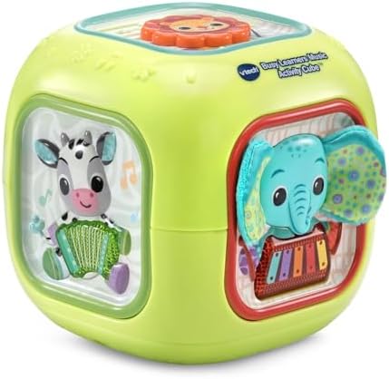 VTech Baby Busy Learners Music Activity Cube Pink