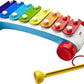 Fisher-Price Toddler Pull Toy Classic Xylophone Pretend Musical Instrument with Mallet
