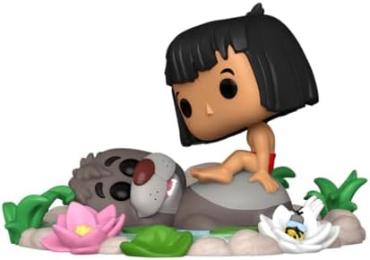 Funko POP Moment The Jungle Book - Baloo Bear Mowglia - Collectable Vinyl Figure