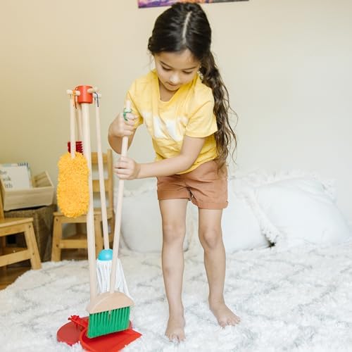 Melissa & Doug Melissa Doug Let's Play House Dust Sweep Mop 6 Piece