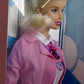 BARBIE TRAVEL TRAIN FUN w Barbie Doll Carry On BAG Apron 2001