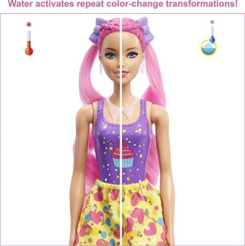 Barbie Color Reveal Glitter Hair Swaps Doll
