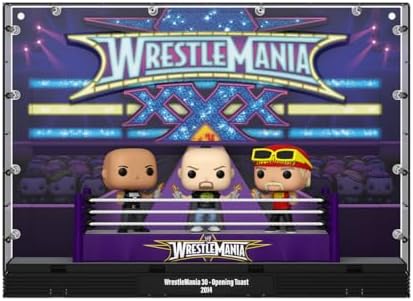 Funko Pop Moments Deluxe WWE - Wrestlemania 30 - Opening Toast The Rock Stone Cold Steve