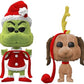 Funko POP How The Grinch Stole Christmas - The Grinch with Max 2-Pack - Collectable Vinyl Figure