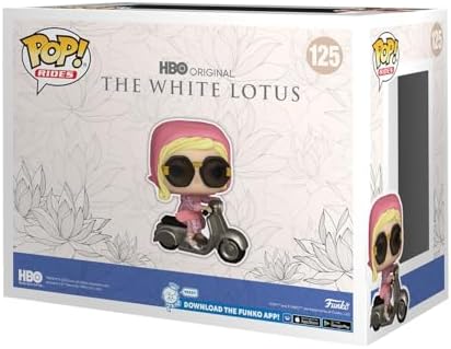Funko POP Rides White Lotus - Tanya McQuoid on Scooter - Collectable Vinyl Figure