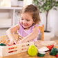 Melissa & Doug Melissa Doug Cutting Food Play Food Set With Wooden Pieces Knife Cutting