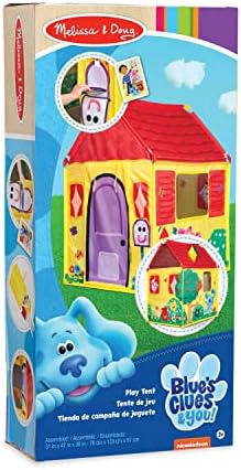 Melissa & Doug Melissa Doug Blue's Clues You Blue's House Play Tent