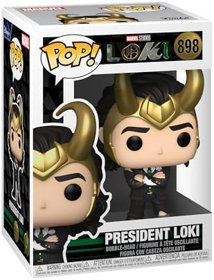 Funko Pop Marvel Loki - President Loki Vinyl Bobblehead - Collectable Vinyl Figure