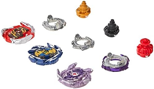 Beyblade Burst Surge Speedstorm Thunder Threat 3-Pack - Kolossal Fafnir F6 Spear Dullahan