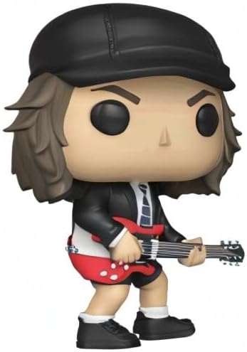 Funko Pop Rocks ACDC - Agnus Angus Young - 16 Odds for Rare Chase Variant - Styles May Vary - Collectable Vinyl Figure