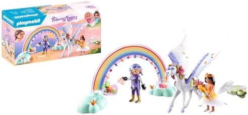 Playmobil Pegasus with Rainbow in The Clouds
