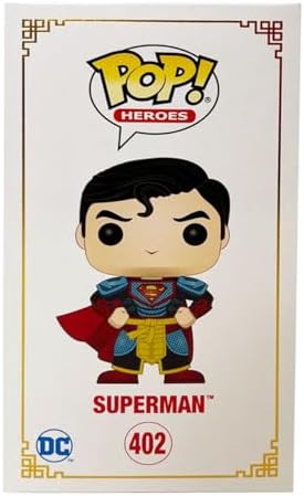 Funko Pop DC Imperial Heroes Monochrome Superman Vinyl Figurine 64356