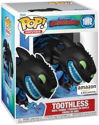 Funko Pop Premium How to Train Your Dragon - Toothless with Lightning
