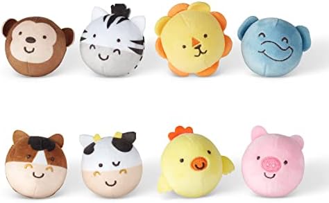 Melissa & Doug Melissa Doug Rollables Safari and Farm Friends Infant and Toddler Toy
