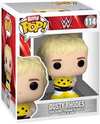 Funko Bitty POP WWE - 4 Pack - Dusty Rhodes Bitty POP Jerry Lawler Bitty POP RIC Flair