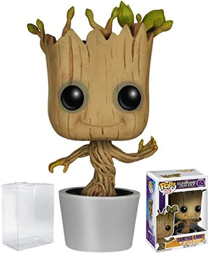 Funko POP Marvel Guardians of The Galaxy - Dancing Groot Funko Pop Vinyl Figure Bundled