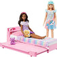 Barbie My First Barbie Doll House Furniture Bedtime Playset