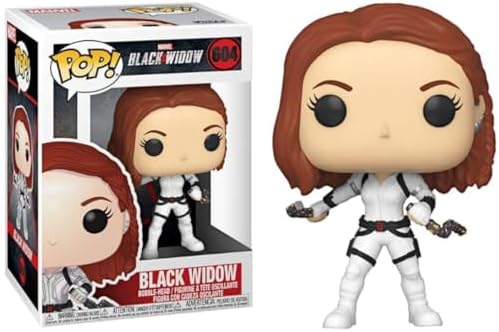 Funko Pop Marvel Black Widow - Black Widow in White Suit Vinyl Bobblehead