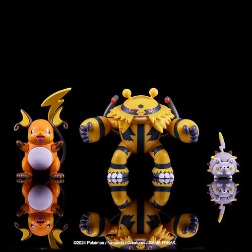 Pokemon Battle Figure 3 Pack - Features 2-Inch Misdreavus and Alolan Marowak and 3-Inch