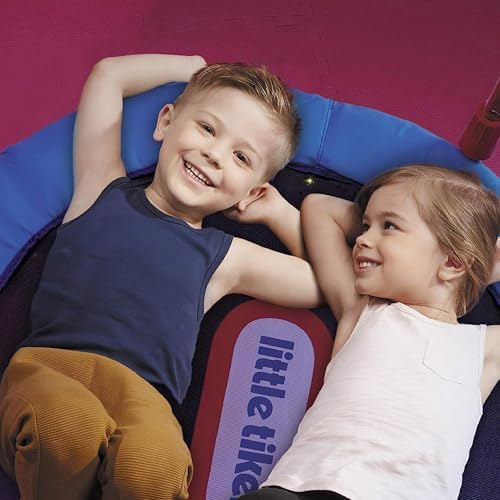 Little Tikes Light-Up 3-foot Trampoline with Folding Handle for Ages 3 to 6