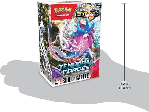 POKEMON TCG Scarlet and Violet Temporal Forces Build Battle Box