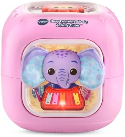 VTech Baby Busy Learners Music Activity Cube Pink