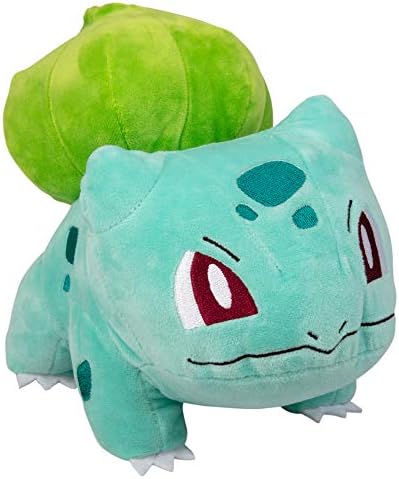 Pokemon Poke Ball and 8 Bulbasaur Plush