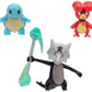 Pokemon Clip n Go Battle Feature Figure Set Multi-Pack Action Ready Pack Plus Bonus