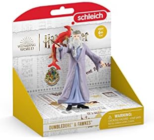 Schleich Wizarding World of Harry Potter 2-Piece Set with Albus Dumbledore Fawkes