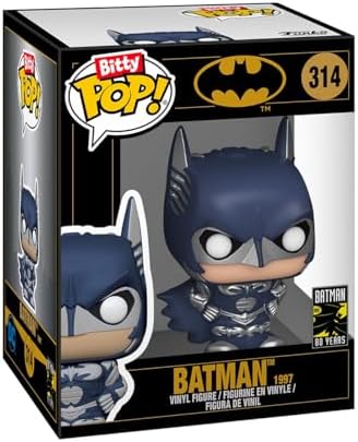 Funko Bitty POP Batman 85th - Freeze 4-Pack and A Surprise Mystery Mini Figure - 0.9 Inch