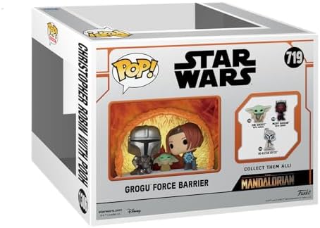 Funko POP Moments The Mandalorian - Grogu Force Barrier a - Star Wars The Mandalorian - Collectable Vinyl Figure