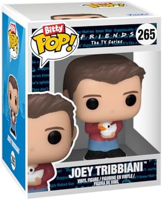 Funko Bitty POP Friends - Joey 4-Pack and A Surprise Mystery Mini Figure - 0.9 Inch 2.2
