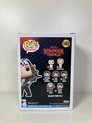 Funko Pop TV Stranger Things Season 4 Eddie with Guitar 1462 - Official Netflix Vinyl