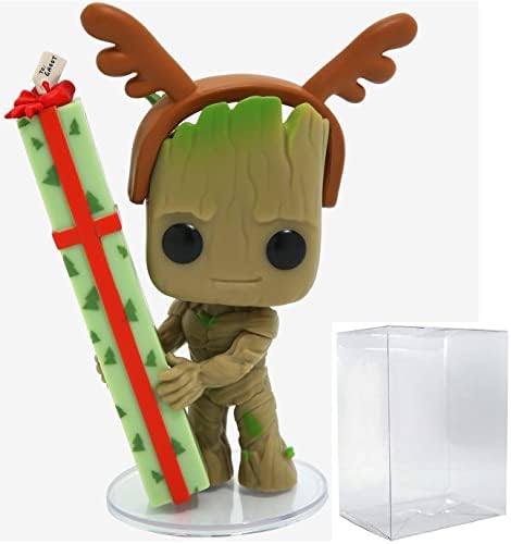 Funko POP Marvel Holiday Guardians of The Galaxy - Groot Funko Vinyl Figure Bundled with