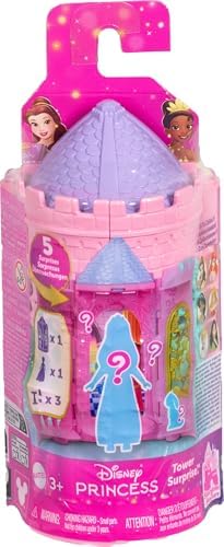 Mattel Disney Princess Tower Surprise Small Dolls Stacking Playset