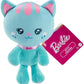 Barbie Stuffed Animal 7-inch Pet Kitten Plushie with Glitter Collar