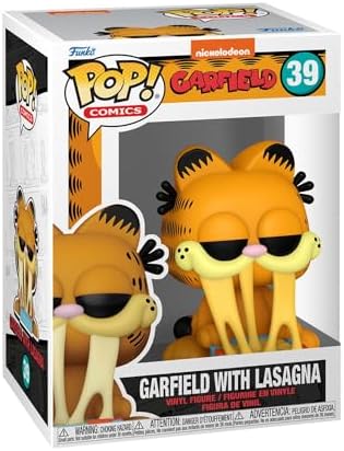 Funko POP Comics Garfield- Garfield with Lasagna Pan - Collectable Vinyl Figure