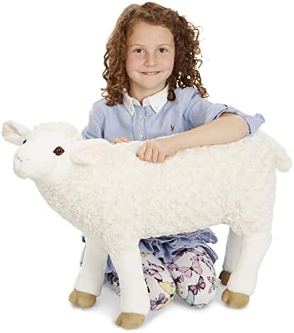 Melissa & Doug Melissa Doug Giant Sheep - Lifelike Stuffed Animal nearly 2 feet tall