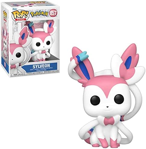 Pokemon - Sylveon Pop Vinyl Figure Bundled with Compatible Pop Box Protector Case