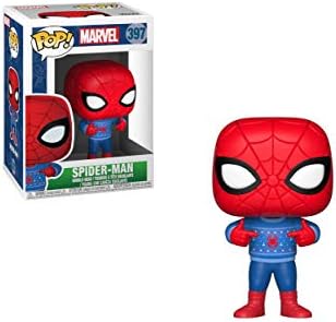 Funko Pop Marvel Holiday - Spider-Man with Ugly Sweater Figure Multicolor
