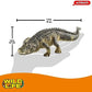 Schleich Wild Life Realistic Alligator Figurine with Movable Jaw - Detailed Alligator Toy