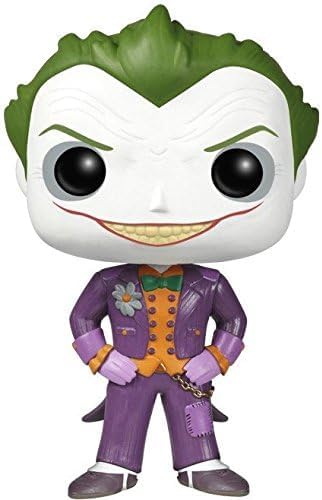 Funko POP DC Heroes Batman Arkham Asylum - The Joker 53 Funko Pop Vinyl Figure Bundled
