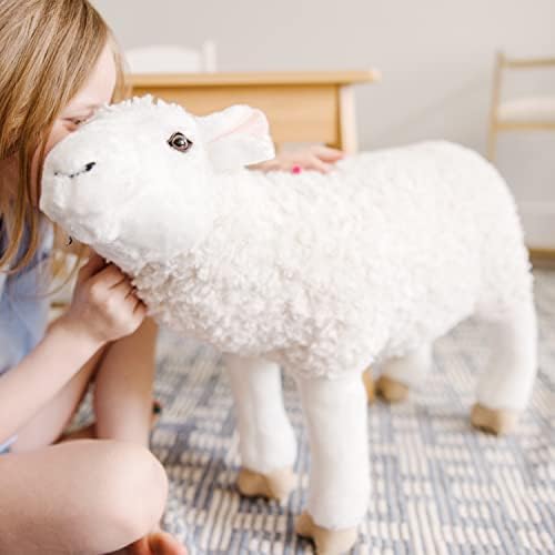 Melissa & Doug Melissa Doug Giant Sheep - Lifelike Stuffed Animal nearly 2 feet tall
