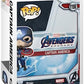 Funko POP Marvel Avengers Endgame Captain America with Broken Shield Mjolnir Glow in The