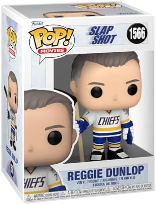 Funko POP Movies Slap Shot - Reggie 'Reg' Dunlop - Collectable Vinyl Figure
