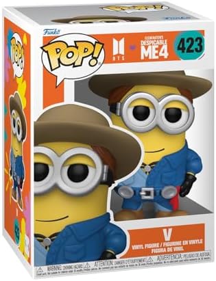 Funko POP Rocks Minions X BTS - V - BTS Minions - Collectable Vinyl Figure