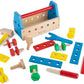 Melissa & Doug Melissa Doug Take-Along Tool Kit Wooden Construction Toy 24 pcs Multicolor