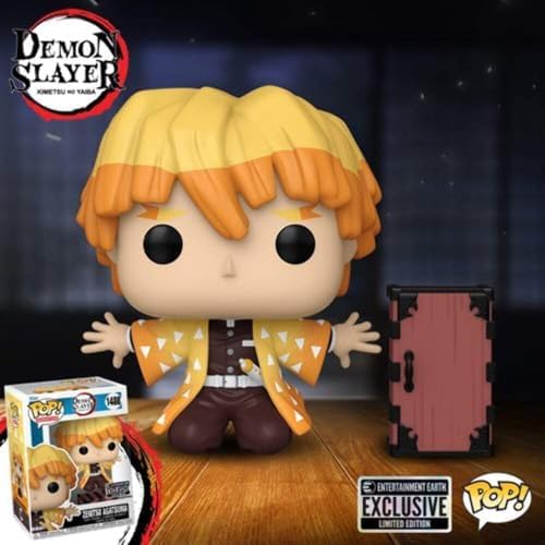 Funko Pop Animation Demon Slayer - Zenitsu Protecting Nezuko's Box Figure Entertainment